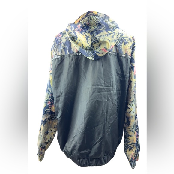 Men’s Zip Up Wind Breaker Jacket - Picture 10 of 13